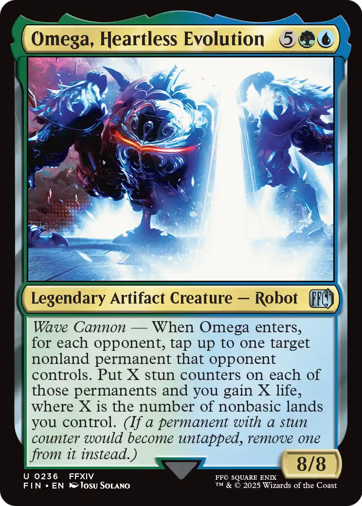 Omega, Heartless Evolution (236) [FINAL FANTASY]  Foil