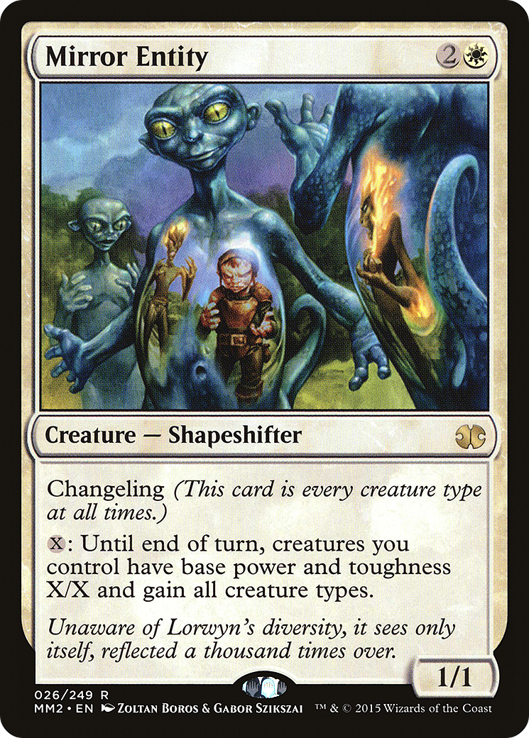 Mirror Entity [Modern Masters 2015] Foil
