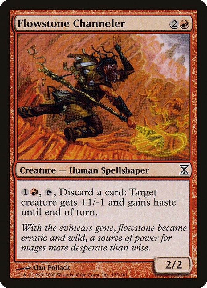 Flowstone Channeler 155/301 (Time Spiral)  - Foil