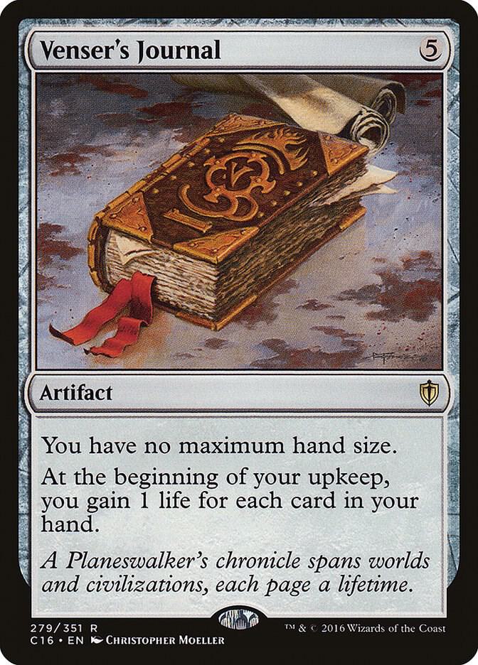 Venser's Journal 279/351 (Commander 2016) 