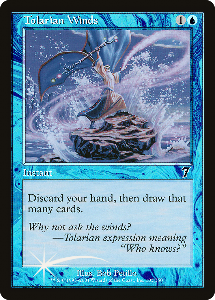 Tolarian Winds [Seventh Edition] Foil
