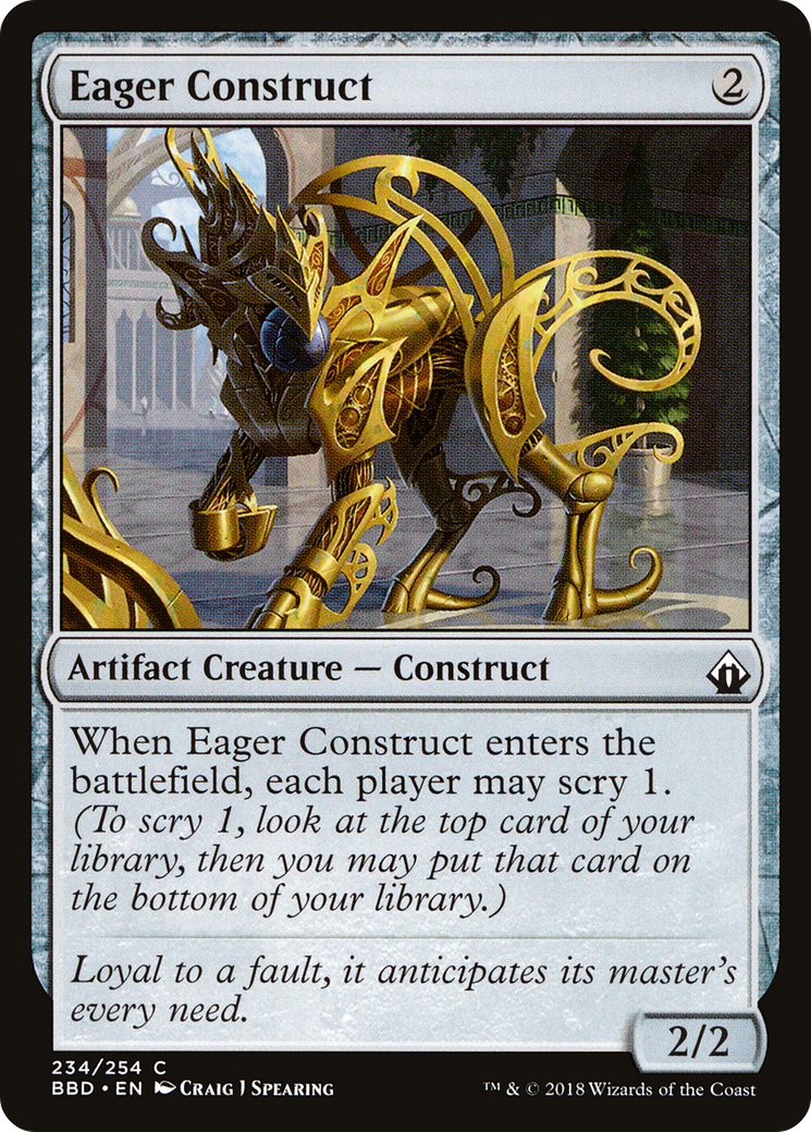 Eager Construct [Battlebond] Foil