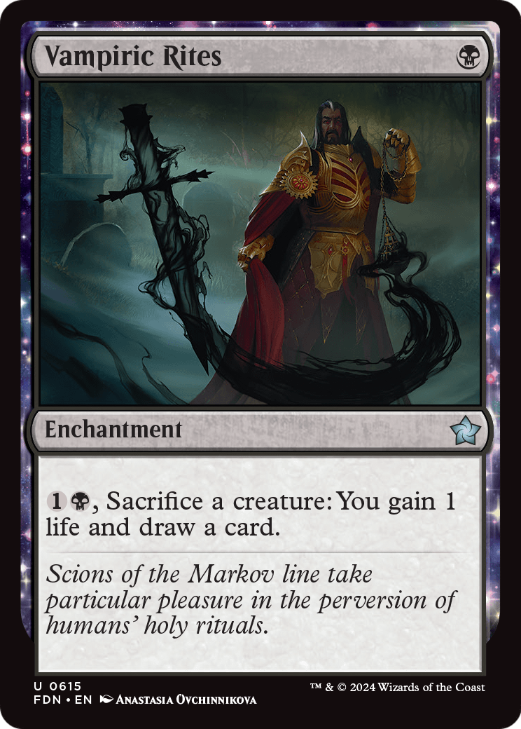 Vampiric Rites (FDN-615) - Foundations