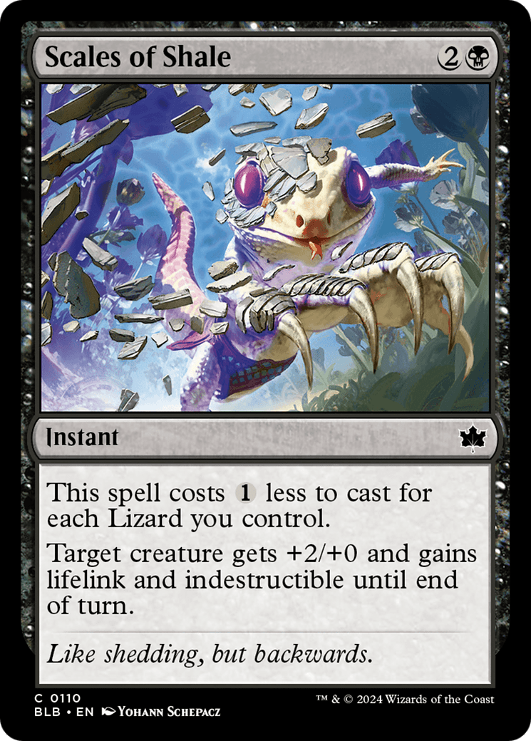 Scales of Shale [Bloomburrow] Foil