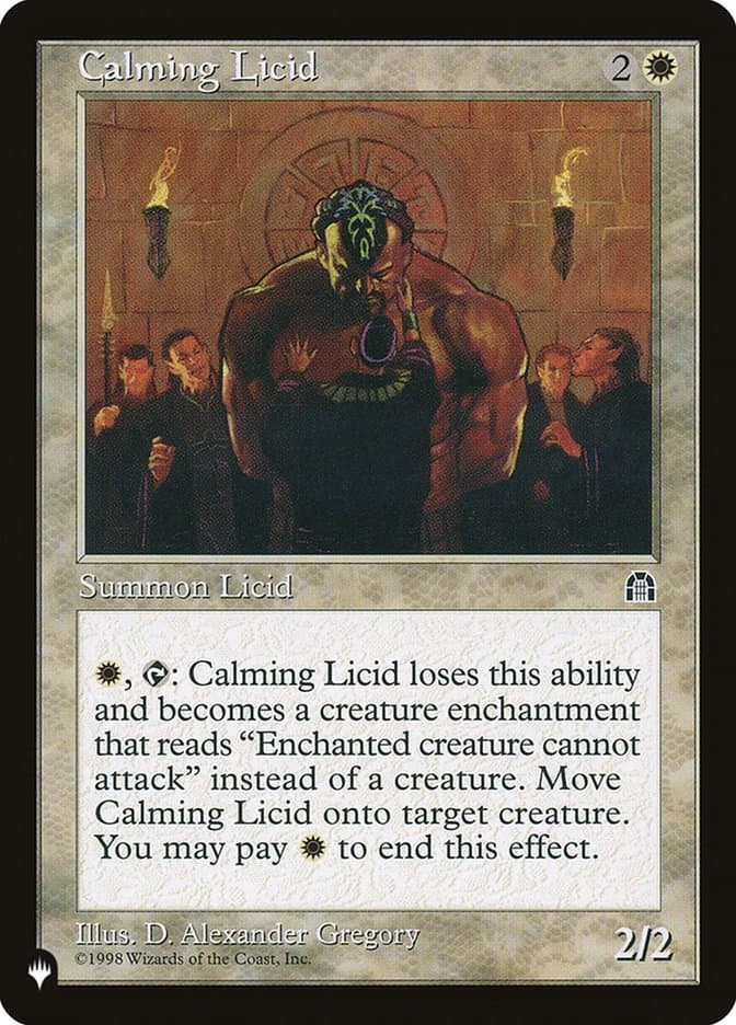 Calming Licid |  (STH-2) [The List]