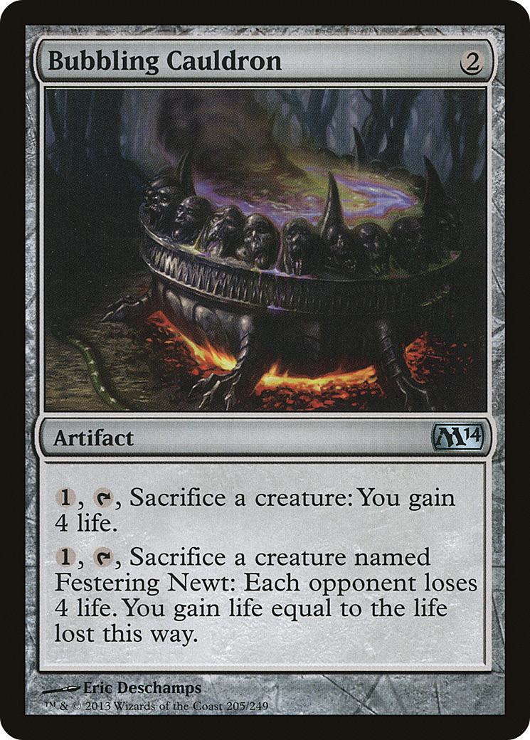 Bubbling Cauldron [Magic 2014] Foil
