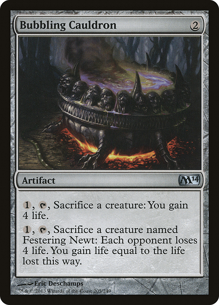 Bubbling Cauldron [Magic 2014] Foil