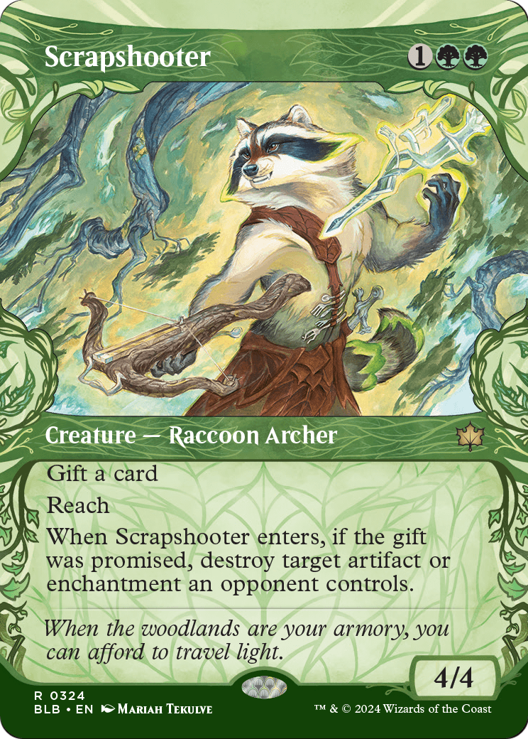 Scrapshooter (Showcase) [Bloomburrow] Foil