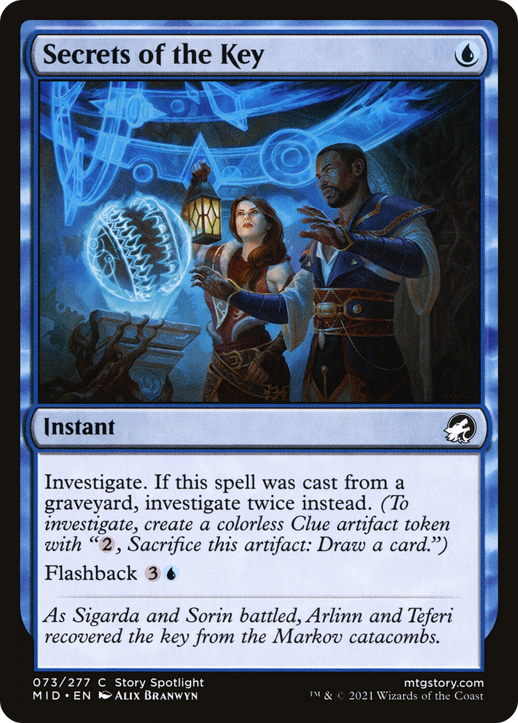 Secrets of the Key [Innistrad: Midnight Hunt] Foil