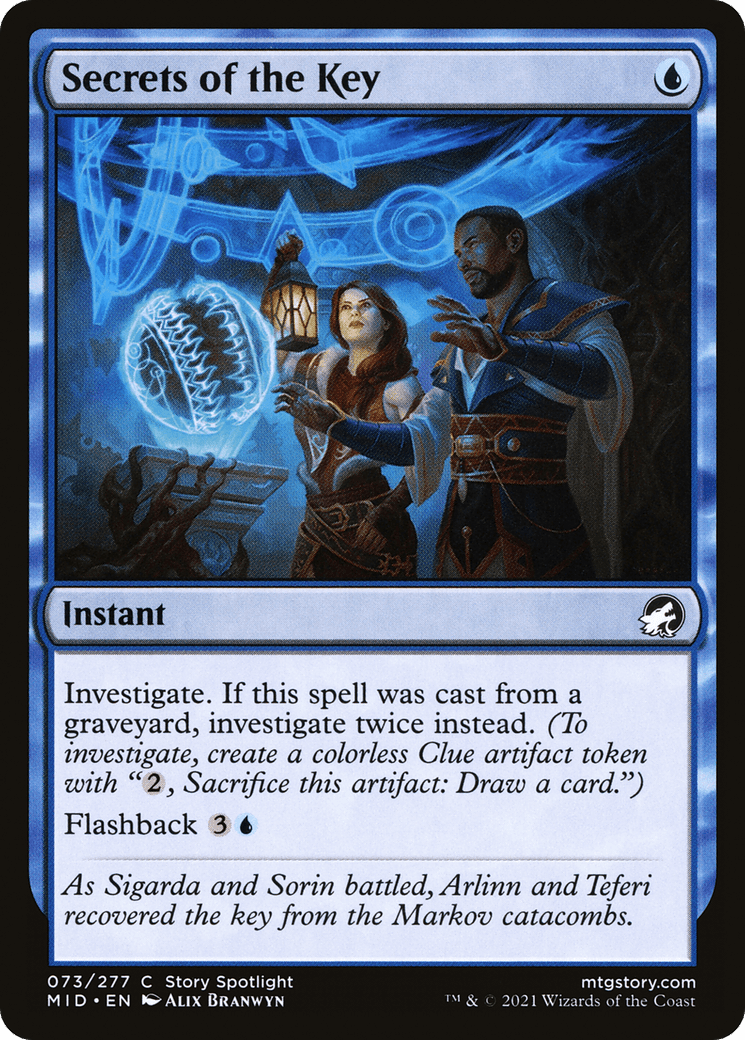 Secrets of the Key [Innistrad: Midnight Hunt] Foil