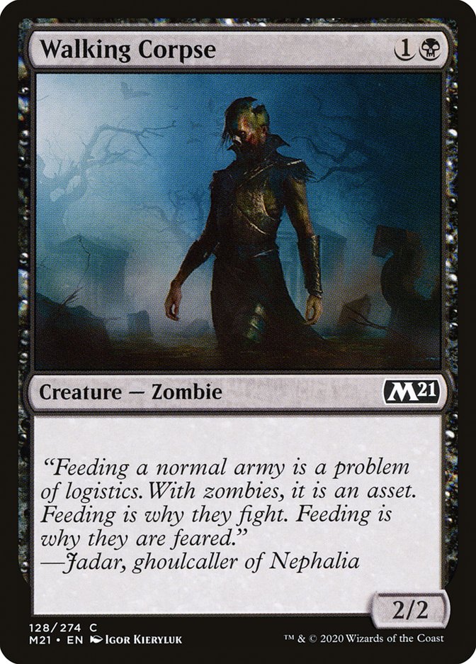 Walking Corpse 128 (Core Set 2021) 