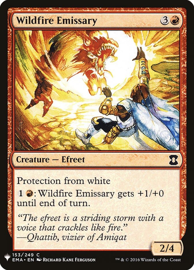 Wildfire Emissary |  (EMA-153) [The List]