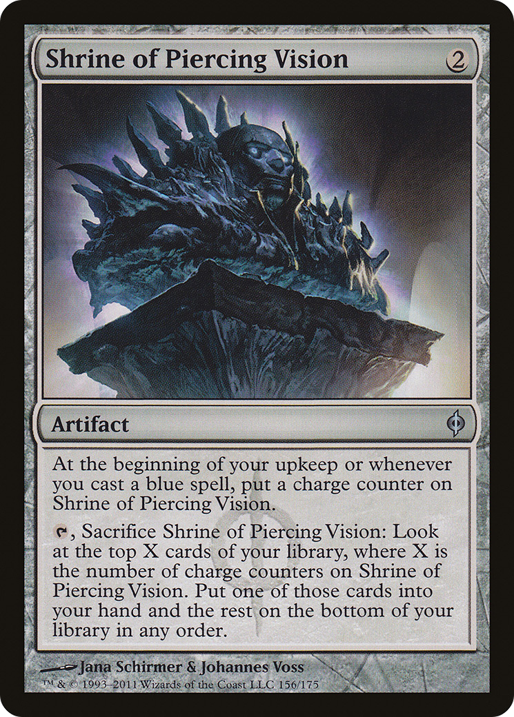 Shrine of Piercing Vision [New Phyrexia] Foil