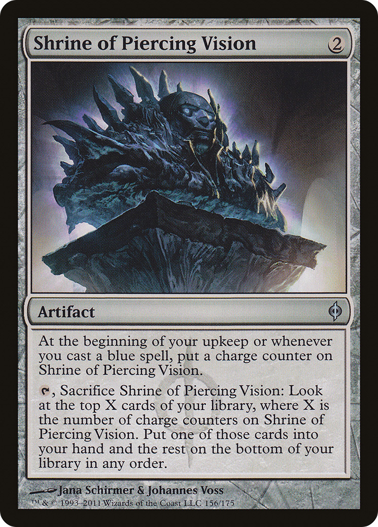 Shrine of Piercing Vision [New Phyrexia] Foil