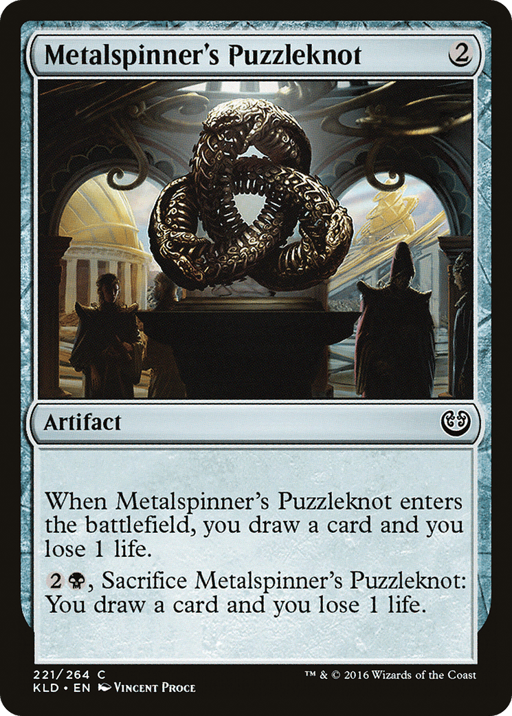 Metalspinner's Puzzleknot [Kaladesh] Foil