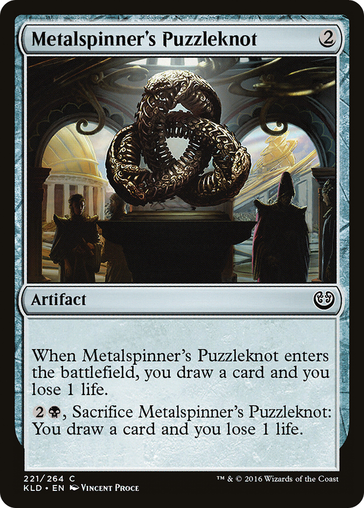Metalspinner's Puzzleknot [Kaladesh] Foil