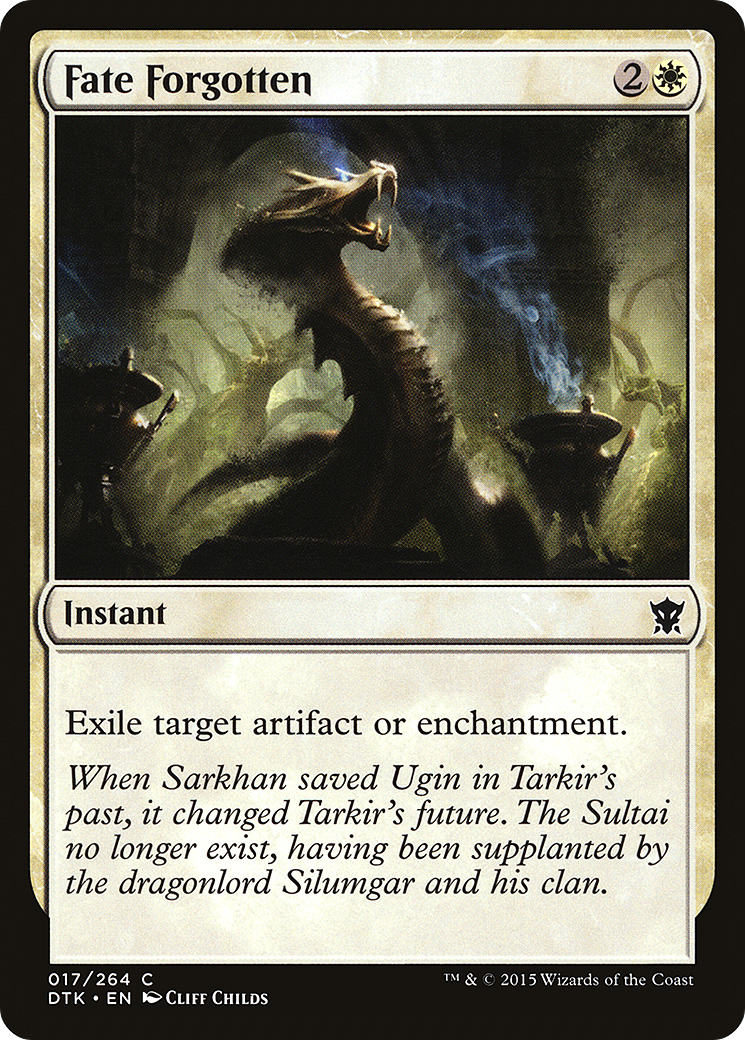 Fate Forgotten [Dragons of Tarkir] Foil