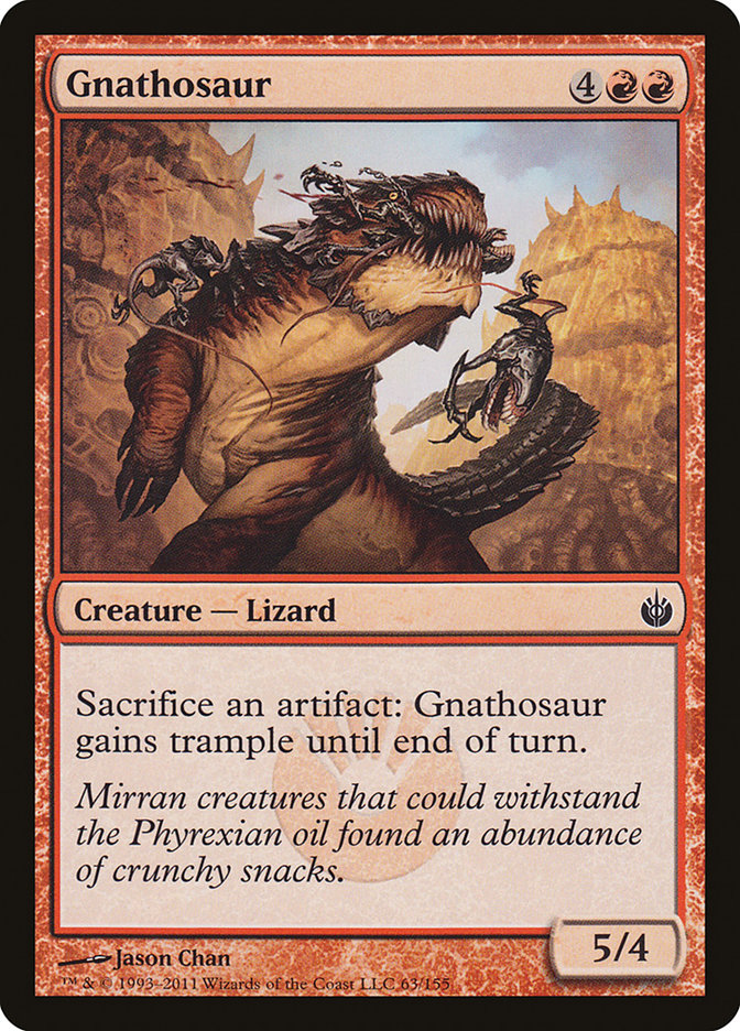 Gnathosaur 63/155 (Mirrodin Besieged) 
