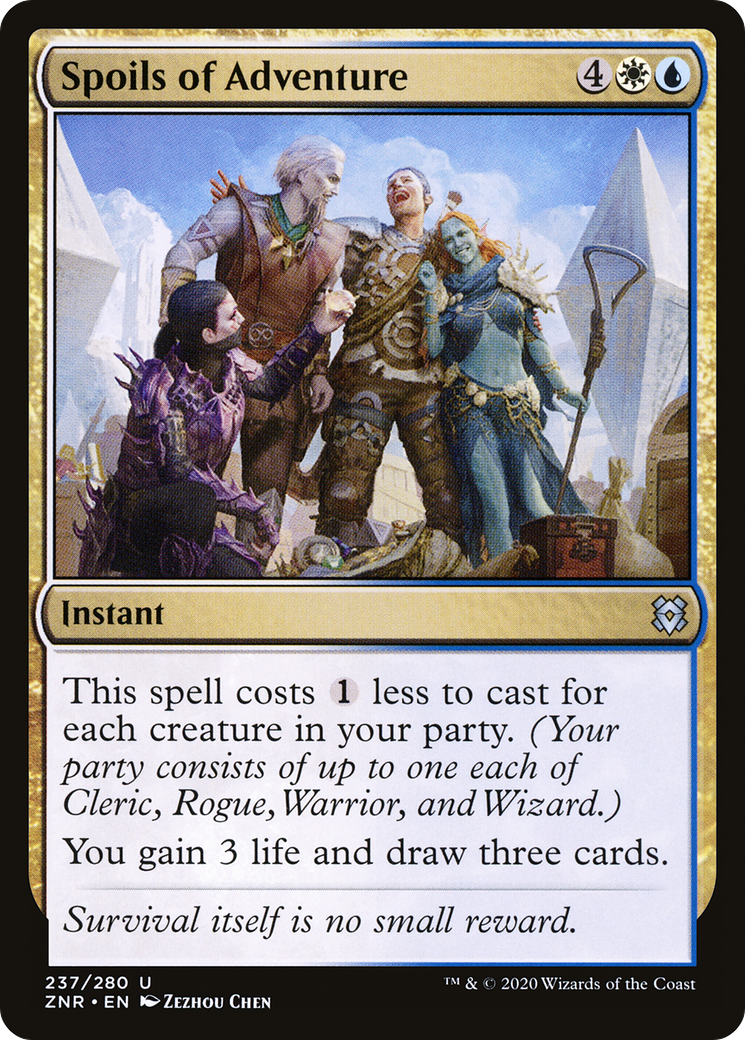 Spoils of Adventure [Zendikar Rising] Foil