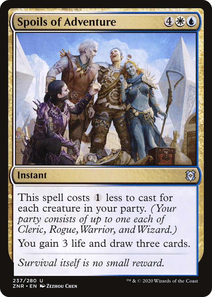 Spoils of Adventure [Zendikar Rising] Foil