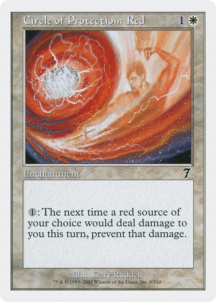 Circle of Protection: Red [Seventh Edition] Foil