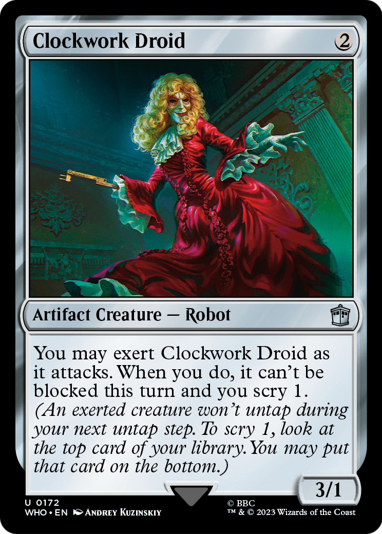 Clockwork Droid [Doctor Who] Foil