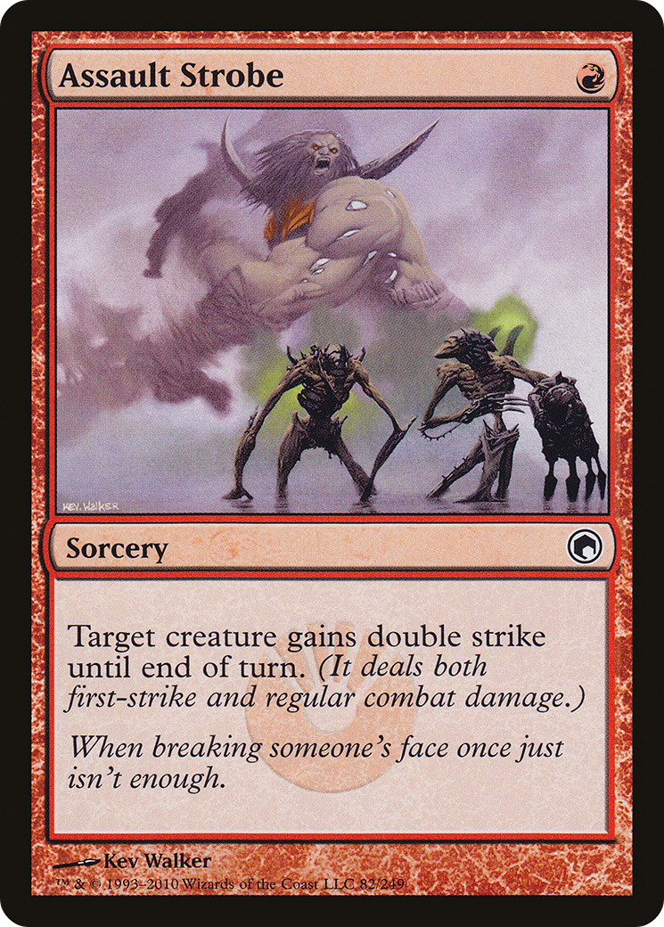 Assault Strobe [Scars of Mirrodin] Foil