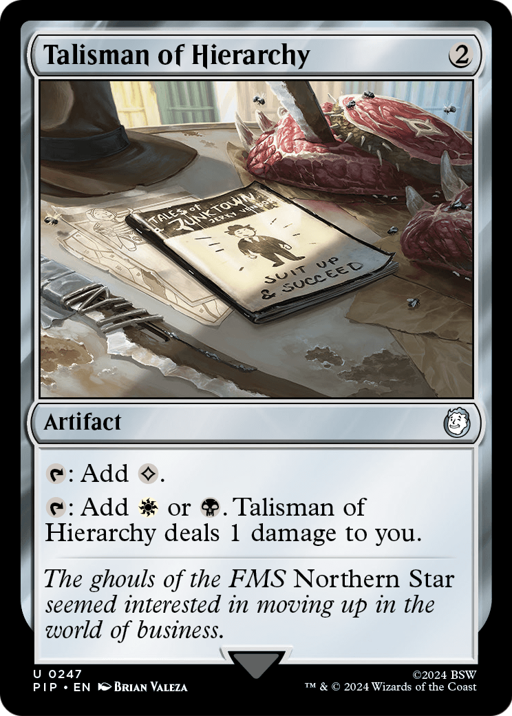 Talisman of Hierarchy [Fallout] Foil
