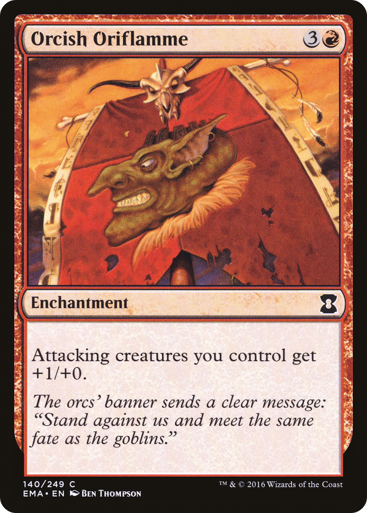 Orcish Oriflamme [Eternal Masters] Foil