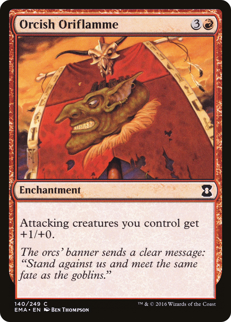 Orcish Oriflamme [Eternal Masters] Foil
