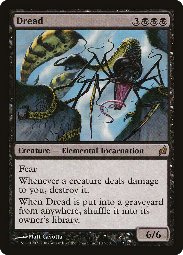 Dread [Lorwyn] Foil