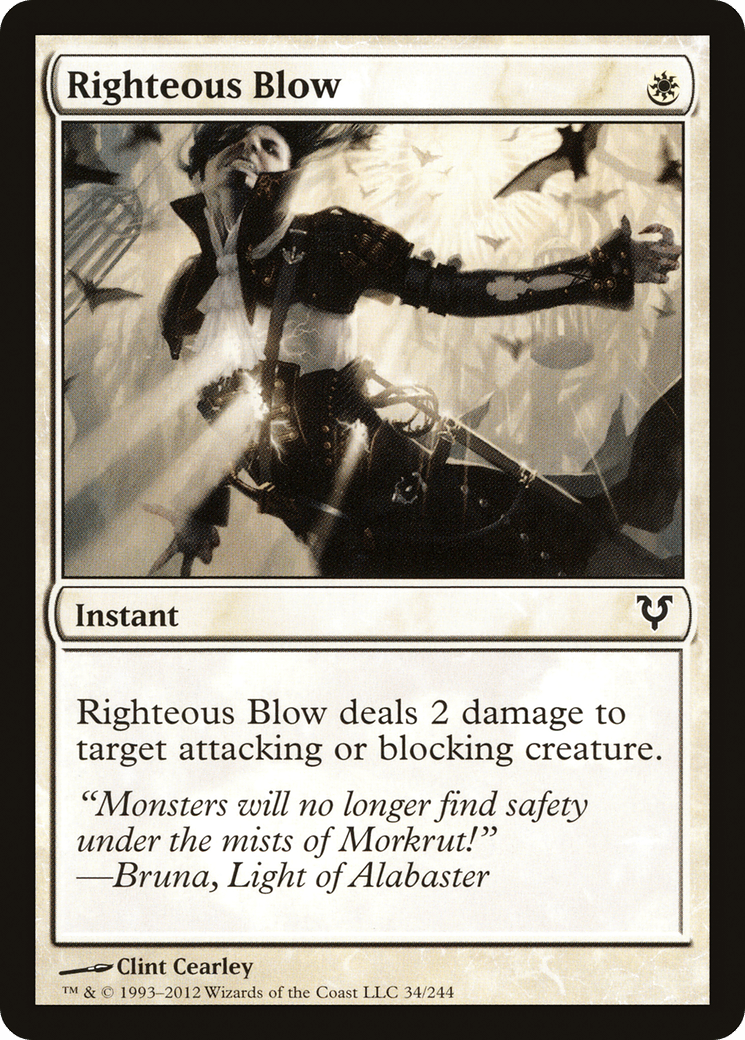 Righteous Blow [Avacyn Restored] Foil