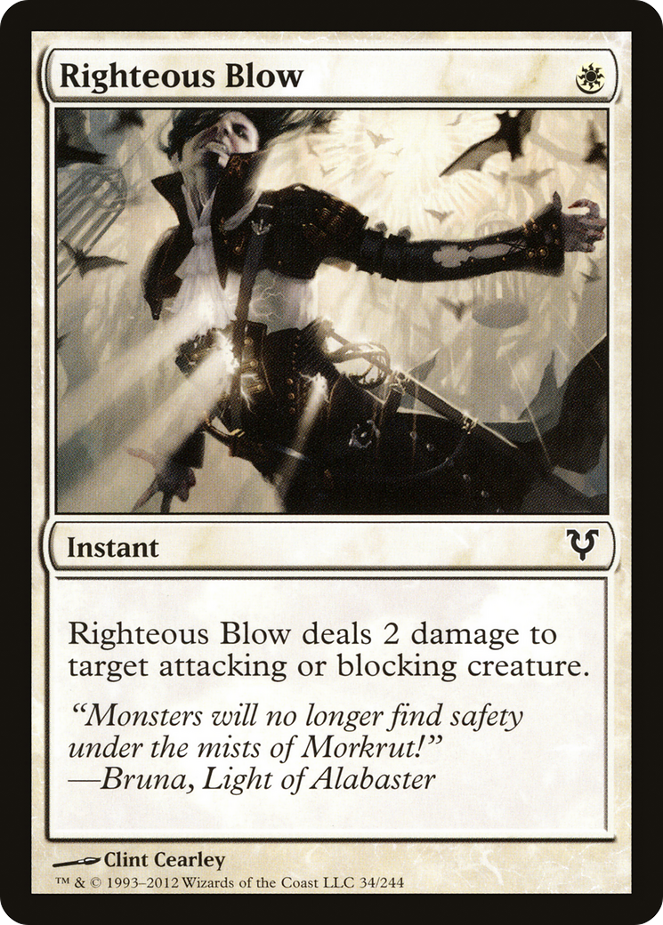 Righteous Blow [Avacyn Restored] Foil