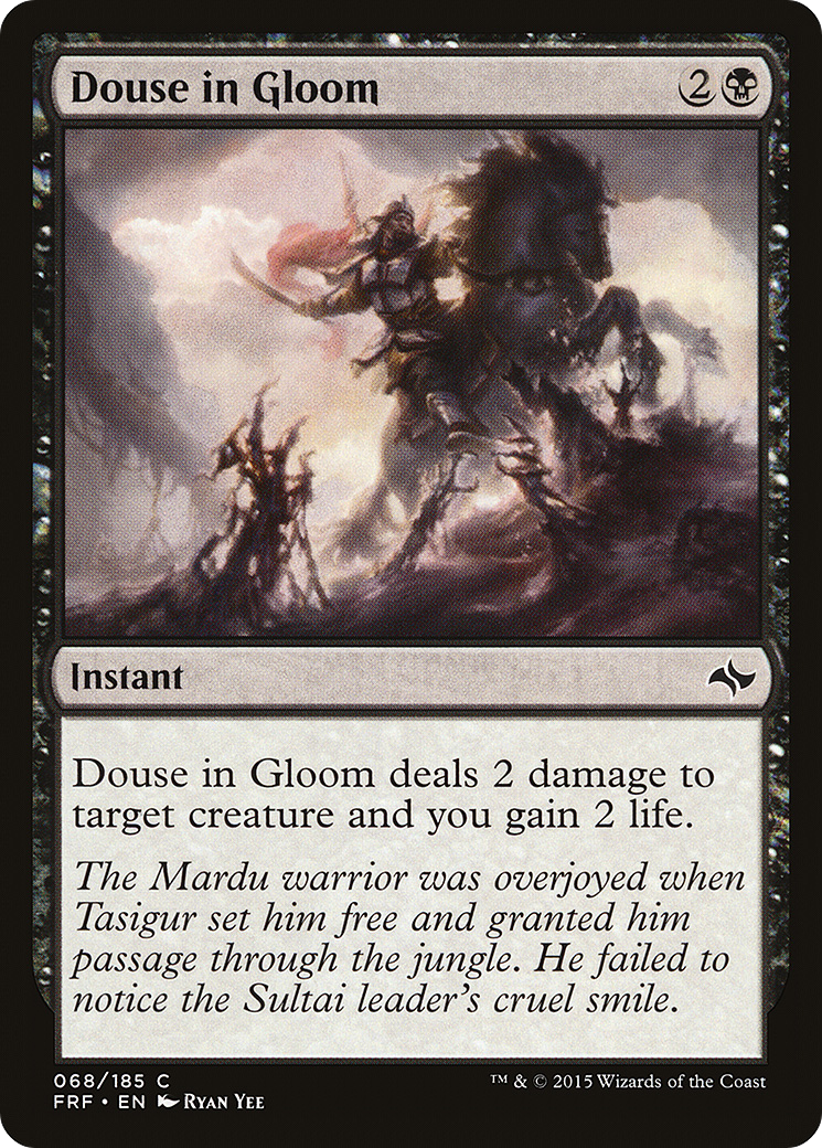 Douse in Gloom [Fate Reforged] Foil