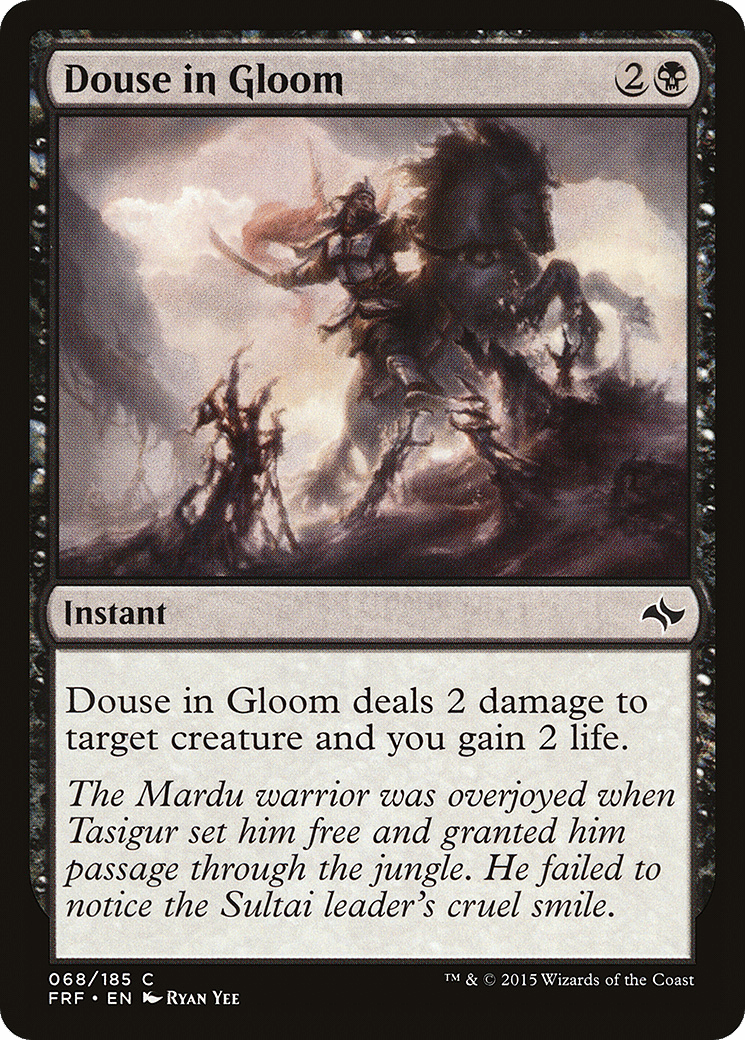 Douse in Gloom [Fate Reforged] Foil