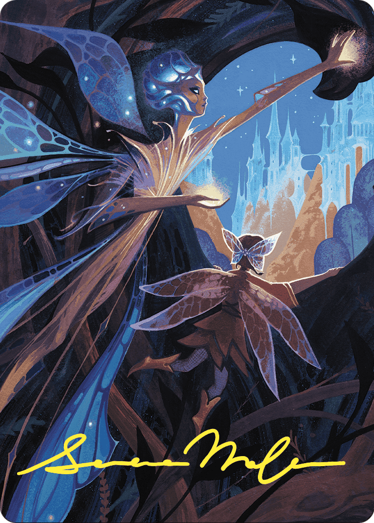 Kindred Discovery // Kindred Discovery (AWOE-067) - Wilds of Eldraine Art Series (Borderless)