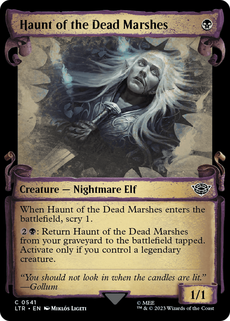 Haunt of the Dead Marshes [The Lord of the Rings: Tales of Middle-Earth Showcase Scrolls] Foil
