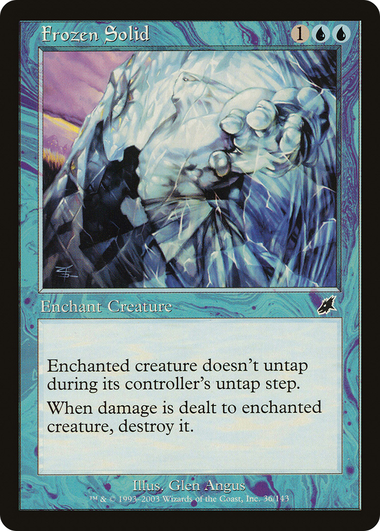 Frozen Solid [Scourge] Foil