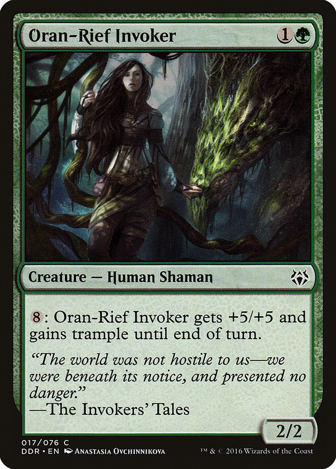 Oran-Rief Invoker 17/76 (Duel Decks: Nissa vs. Ob Nixilis) 