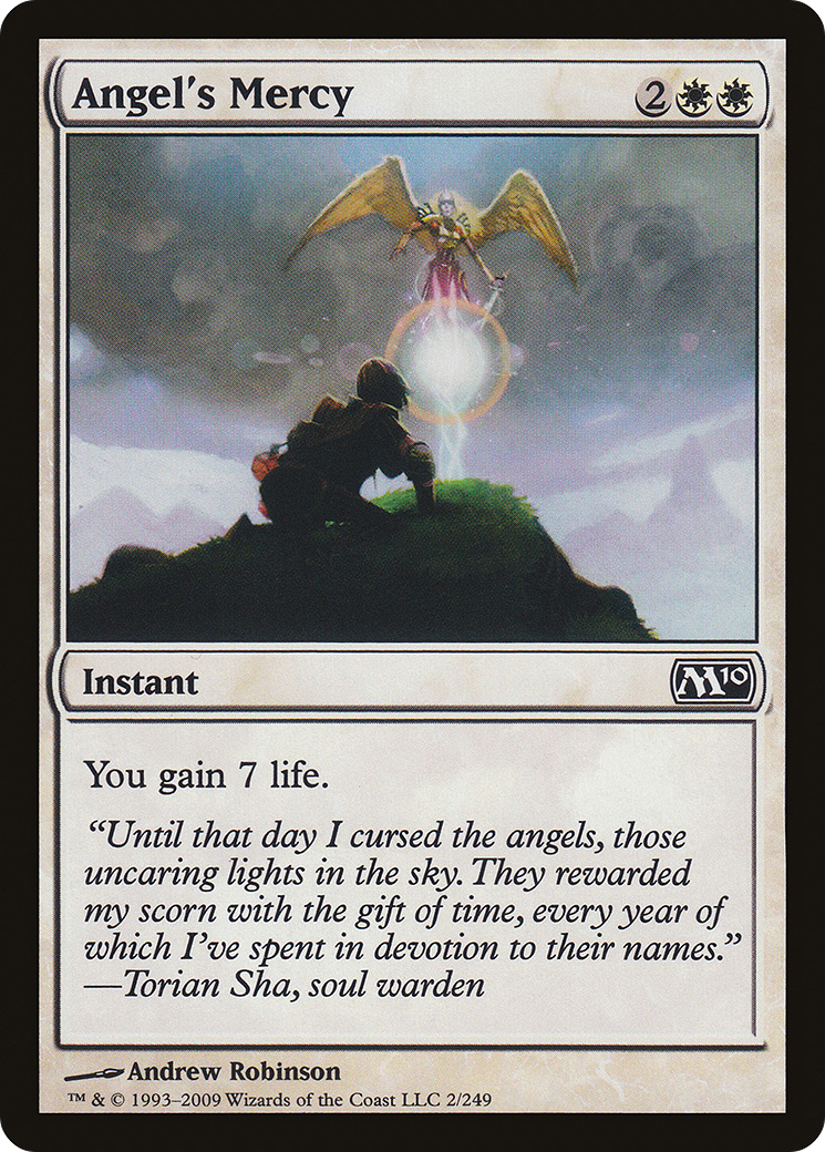 Angel's Mercy [Magic 2010] Foil