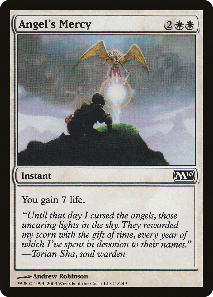 Angel's Mercy [Magic 2010] Foil