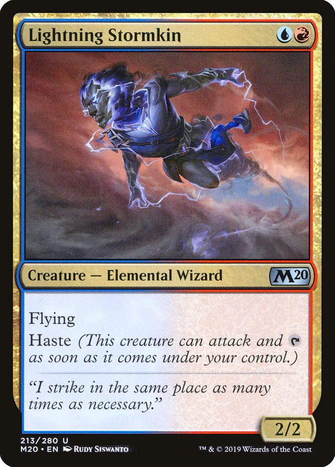 Lightning Stormkin 213/280 (Core Set 2020) 