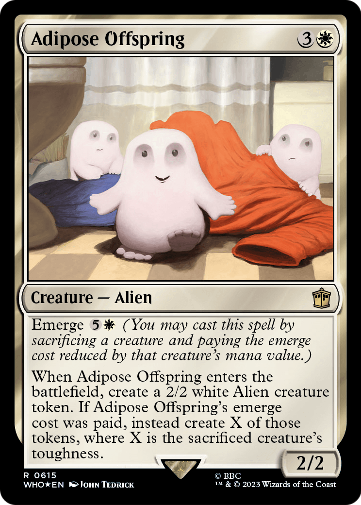 Adipose Offspring (Surge Foil) [Doctor Who]