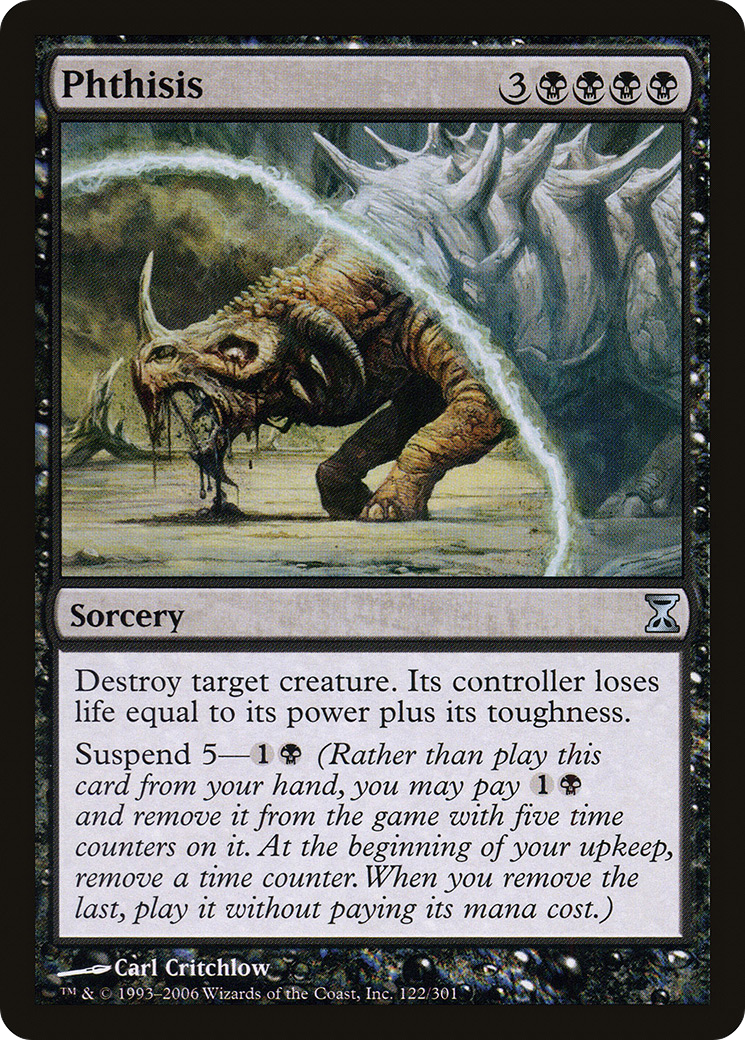 Phthisis [Time Spiral] Foil