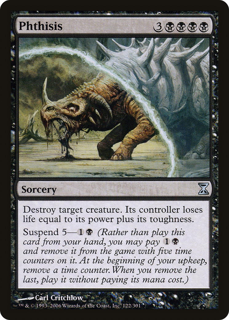 Phthisis [Time Spiral] Foil