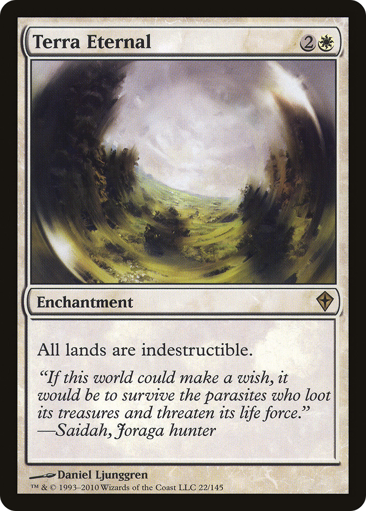 Terra Eternal [Worldwake] Foil
