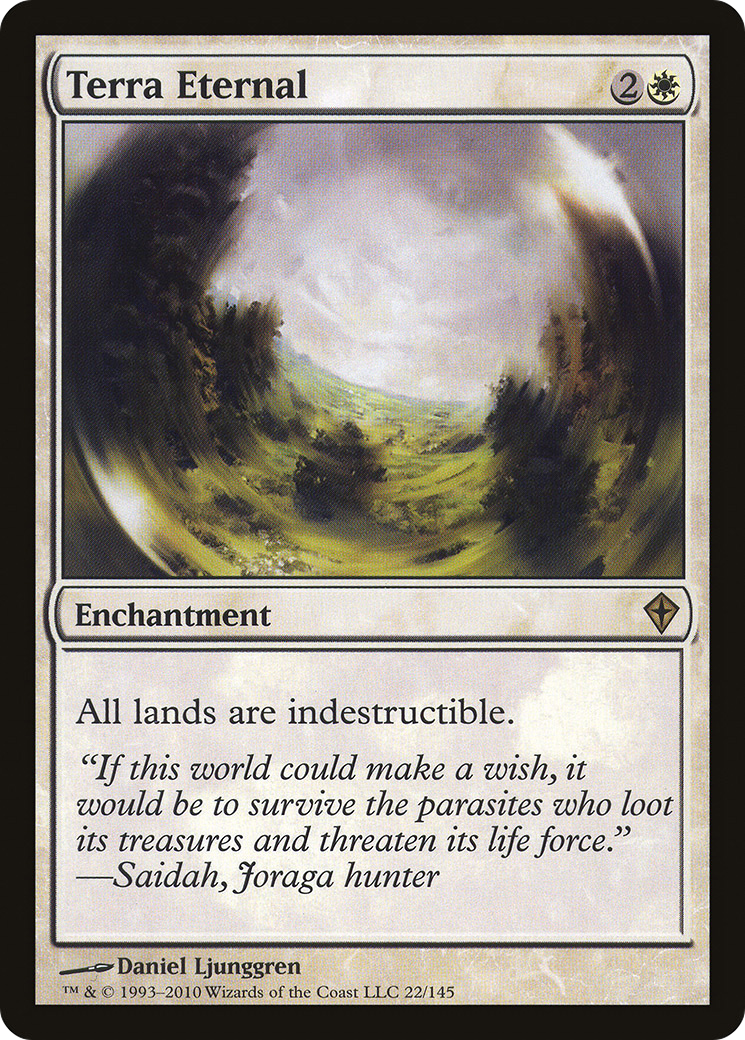Terra Eternal [Worldwake] Foil