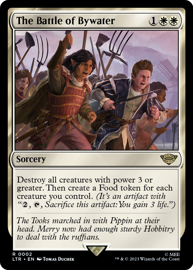 The Battle of Bywater [The Lord of the Rings: Tales of Middle-Earth] Foil