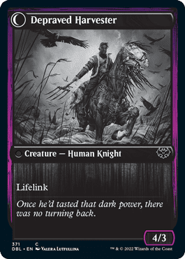 Desperate Farmer // Depraved Harvester [Innistrad: Double Feature] Foil
