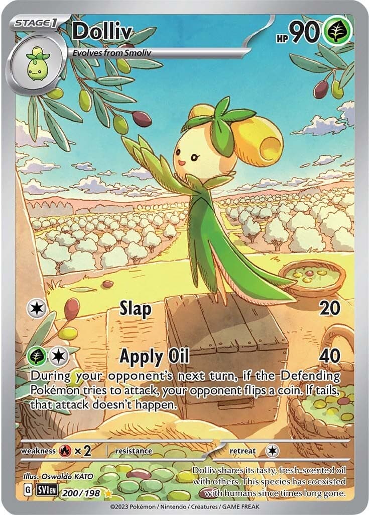 Dolliv 200/198 - SV01 Scarlet & Violet Base Set Holofoil
